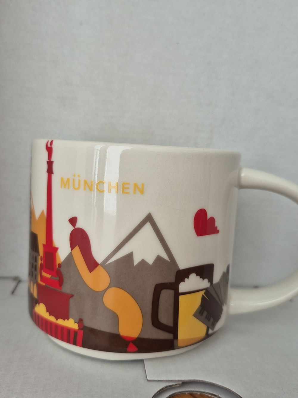 Starbucks München White Mug From "YOU Are Here" Collection
